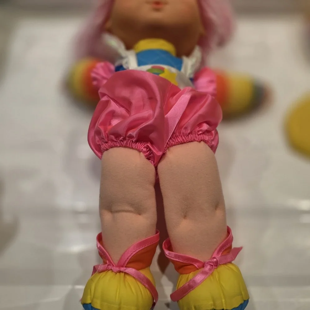 Vintage 1983 Mattel Hallmark Rainbow Brite‎ Baby Brite With Star Backpack